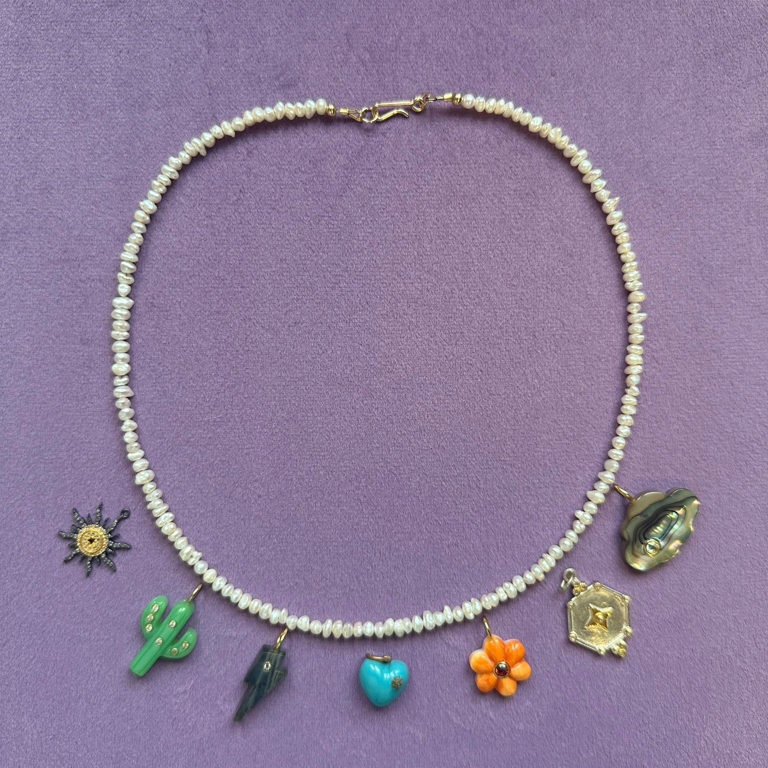 Potato Pearl Necklace