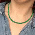 Green Ethiopian Opal Necklace