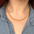 Honey Ethiopian Opal Necklace