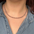 Lavender Pearl Necklace