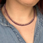 Dainty Amethyst Necklace