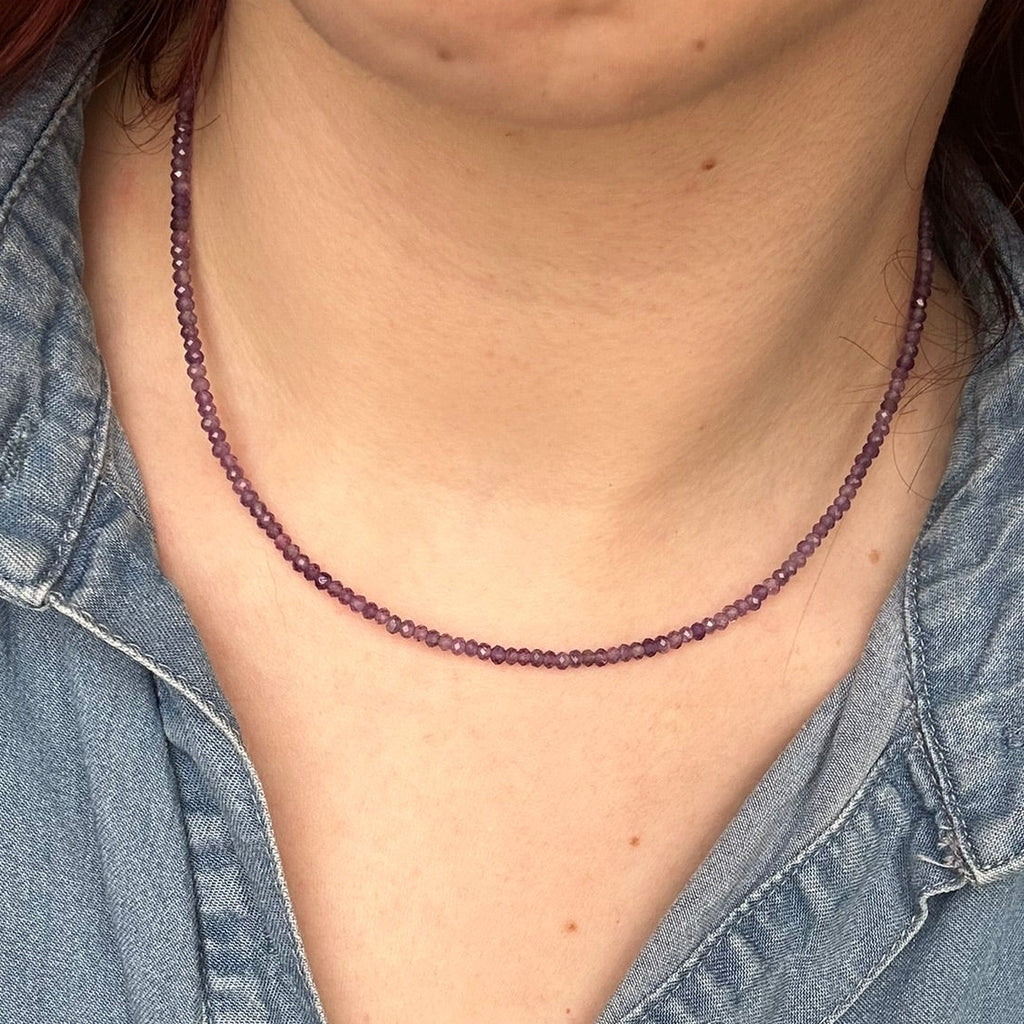 Dainty Amethyst Necklace