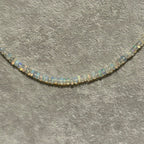 White Ethiopian Opal Necklace