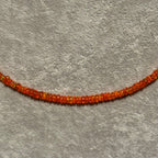Orange Ethiopian Opal Necklace