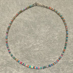 Rainbow Ethiopian Opal Necklace