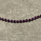 Amethyst & Pink Tourmaline Necklace