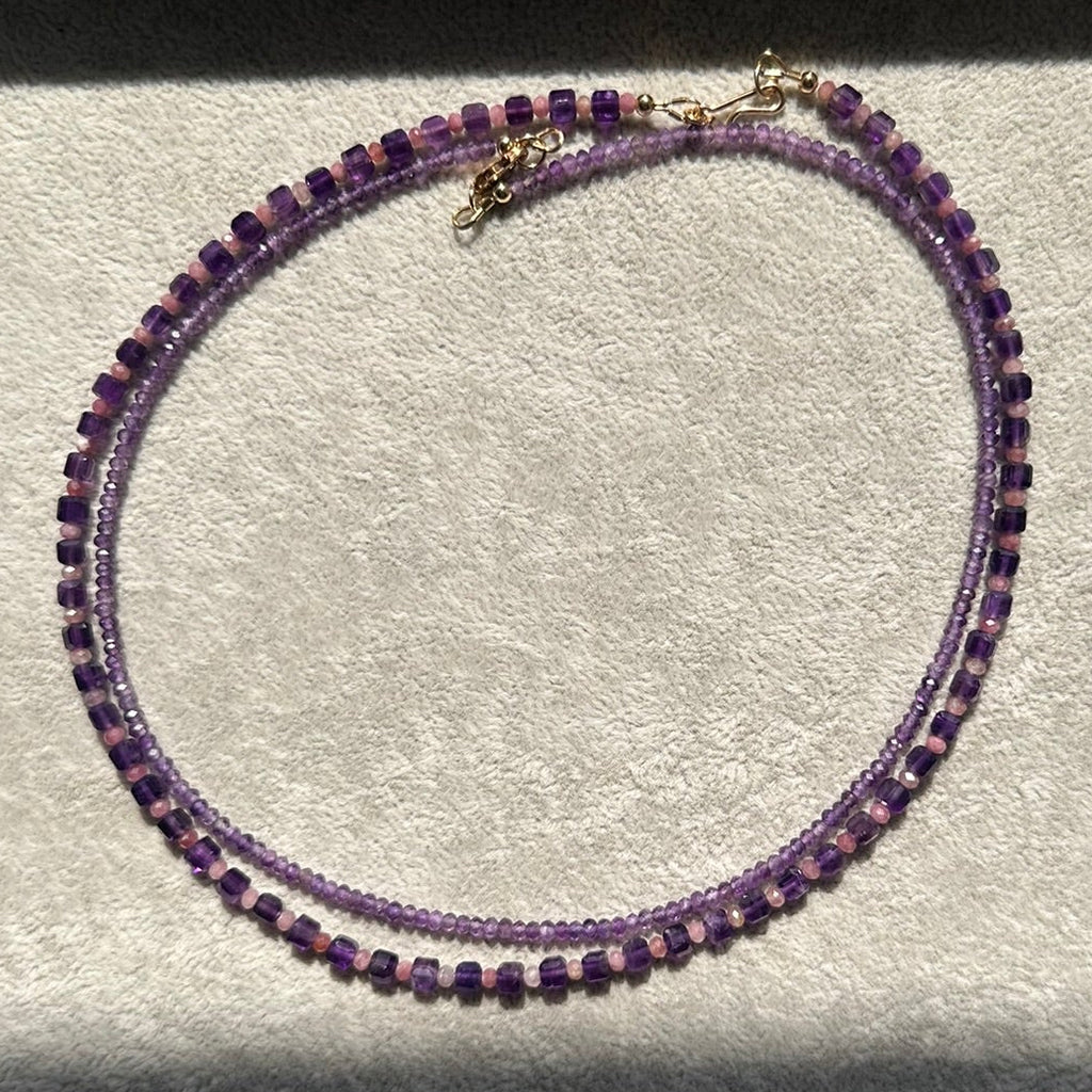 Dainty Amethyst Necklace