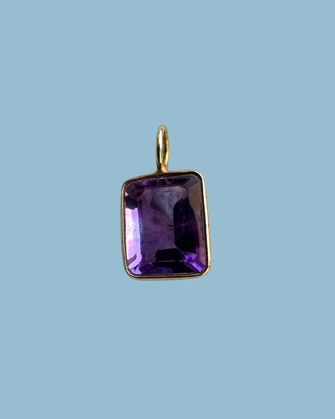 Amethyst Gem Charm