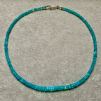 Blue Ethiopian Opal Necklace