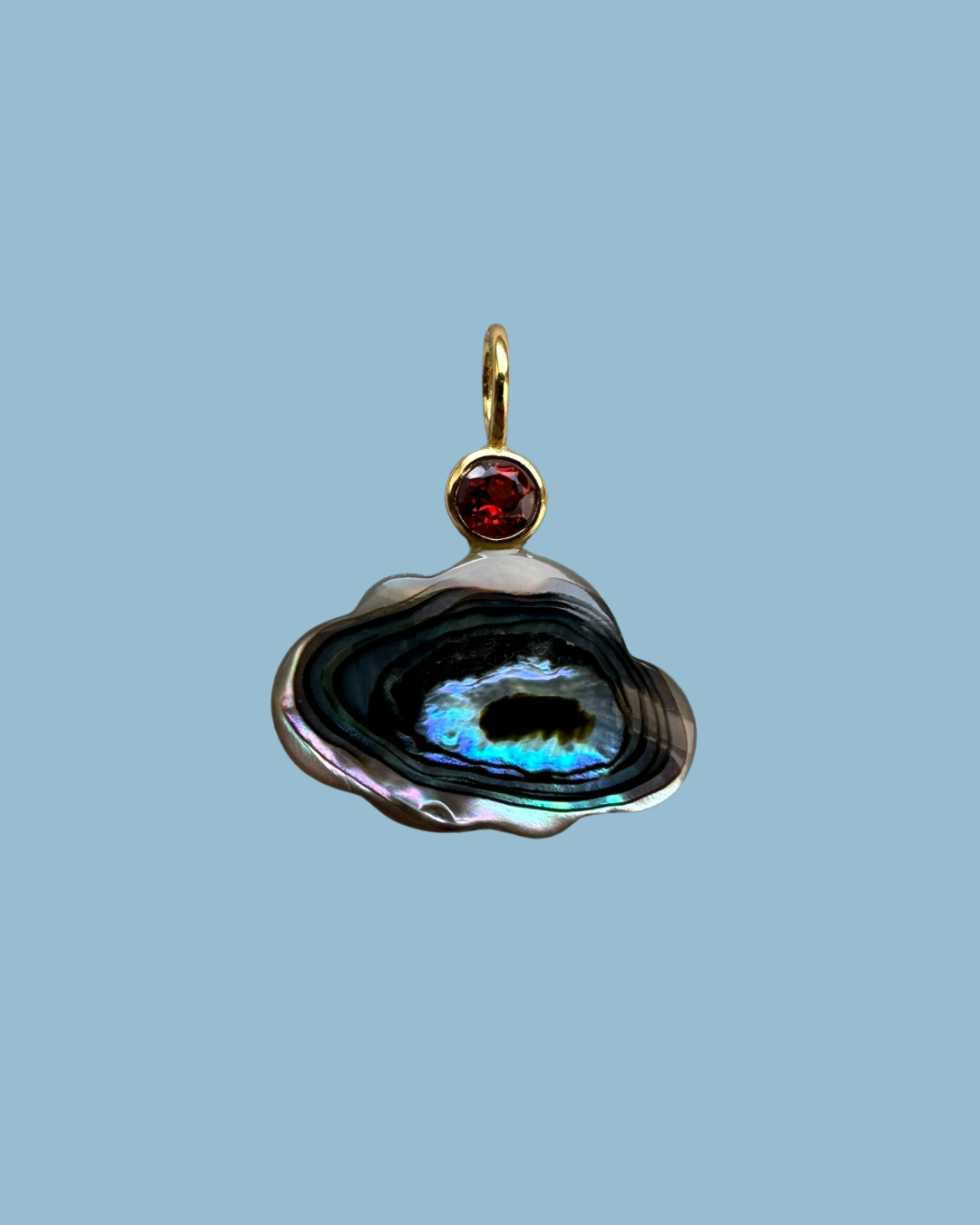 Dainty Abalone Cloud Charm